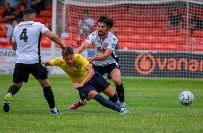 Matt Berry-Hargreaves in action
