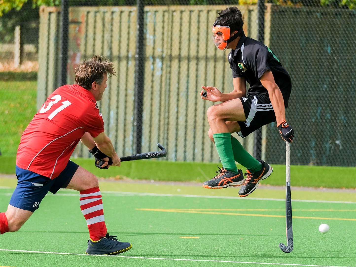 Andrew Hornby scores for Newbury and Thatcham 2