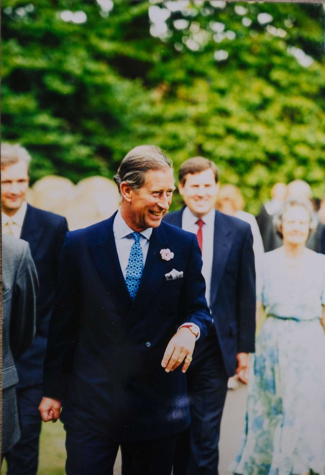 On a visit to church in Ramsbury in the summer of 1999