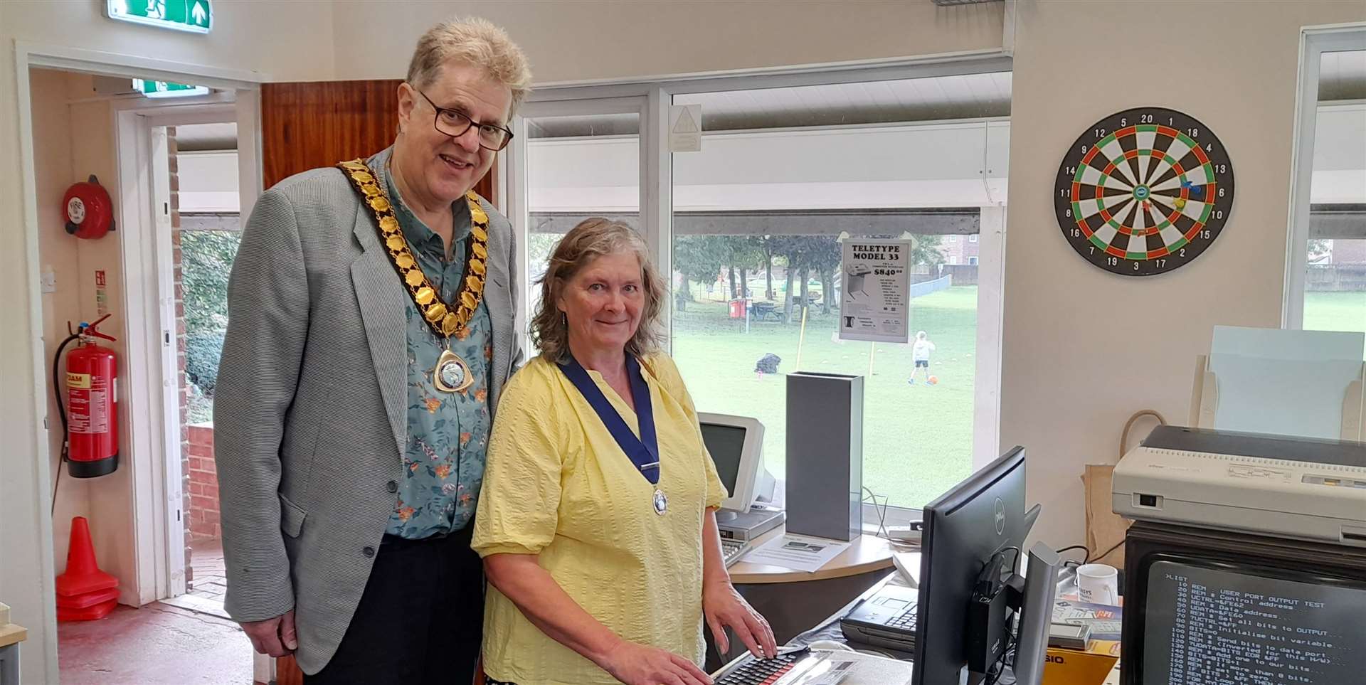 Mayor and mayoress of Thatcham, picture: Nadhack
