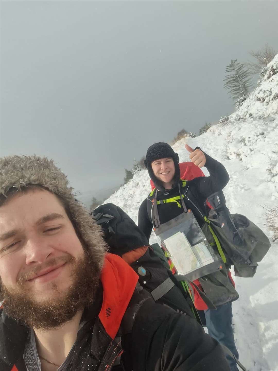 The boys on their Scottish adventure. Picture by: Miles May