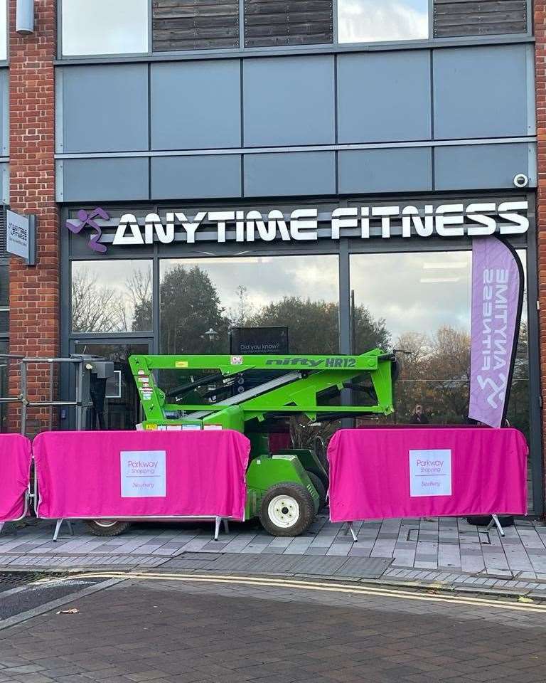 Newbury's Anytime Fitness has closed