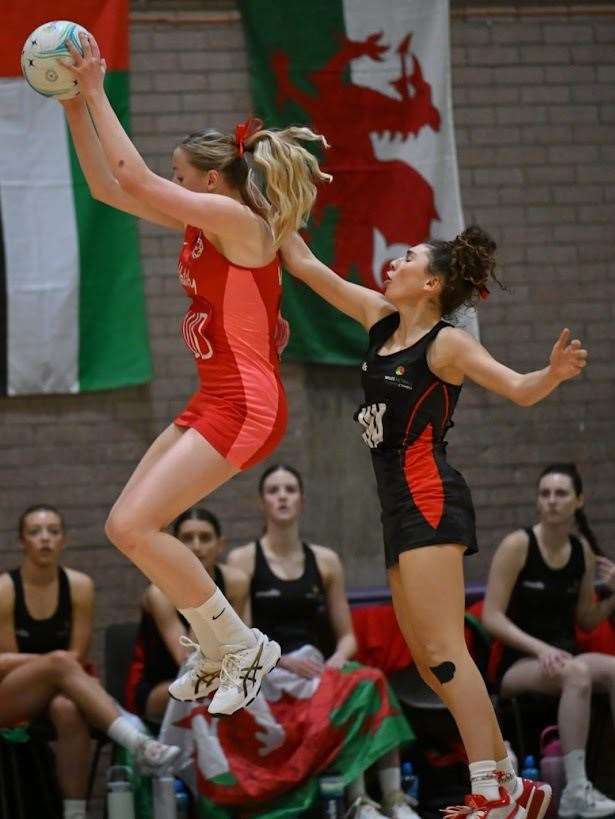 Neve Wright is a netball star on the rise