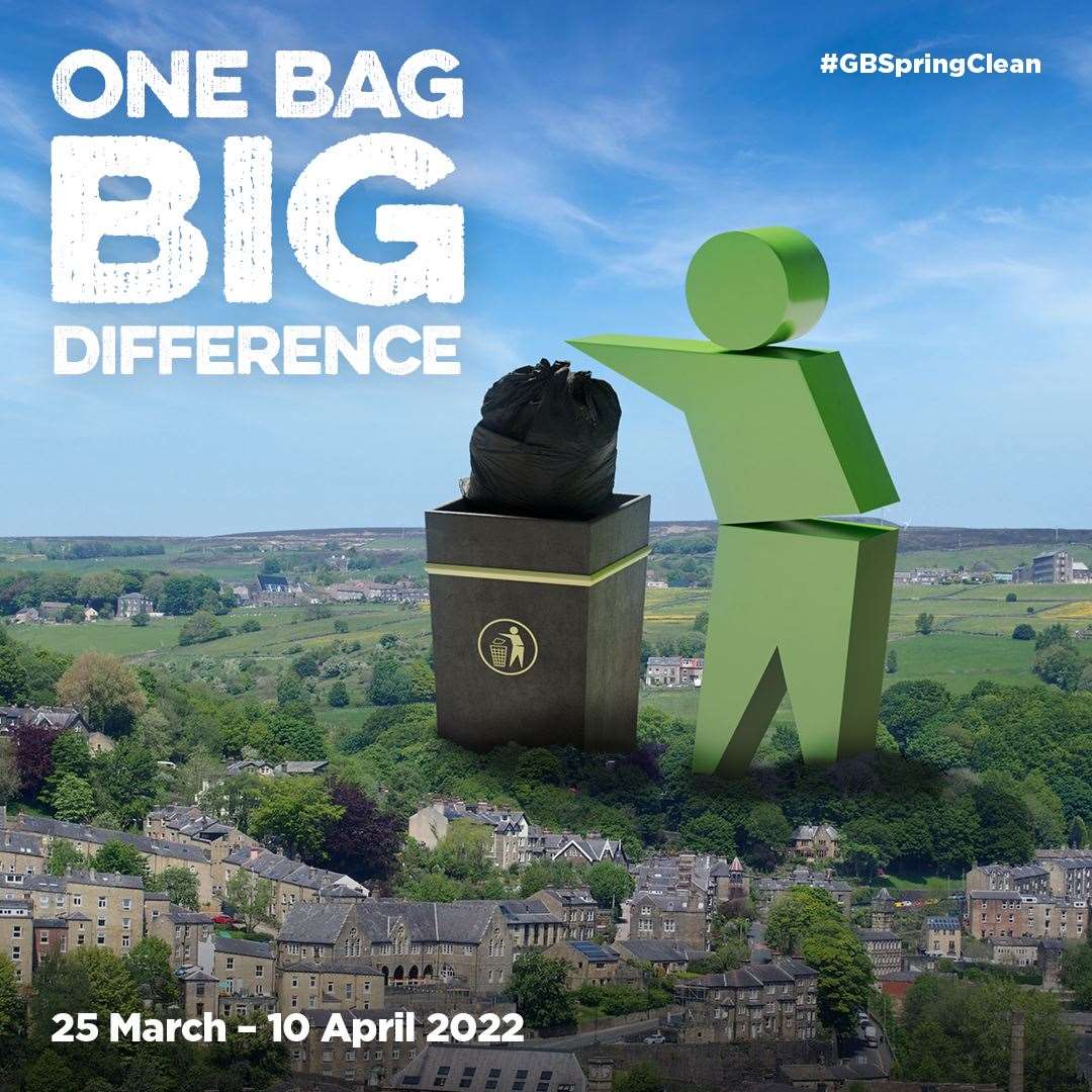The poster for this year's Great British Spring Clean campaign