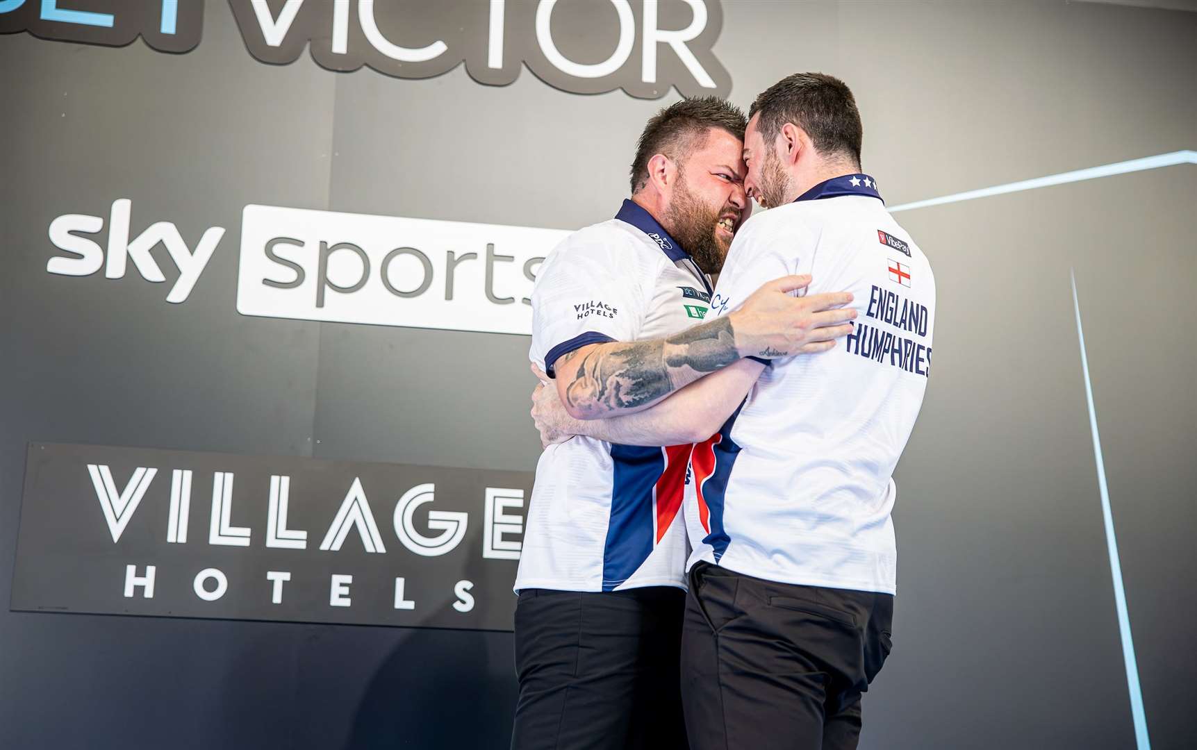 Luke Humphries at the BetVictor World Cup of Darts 2024 - Photo: Jonas Hunold/PDC Europe