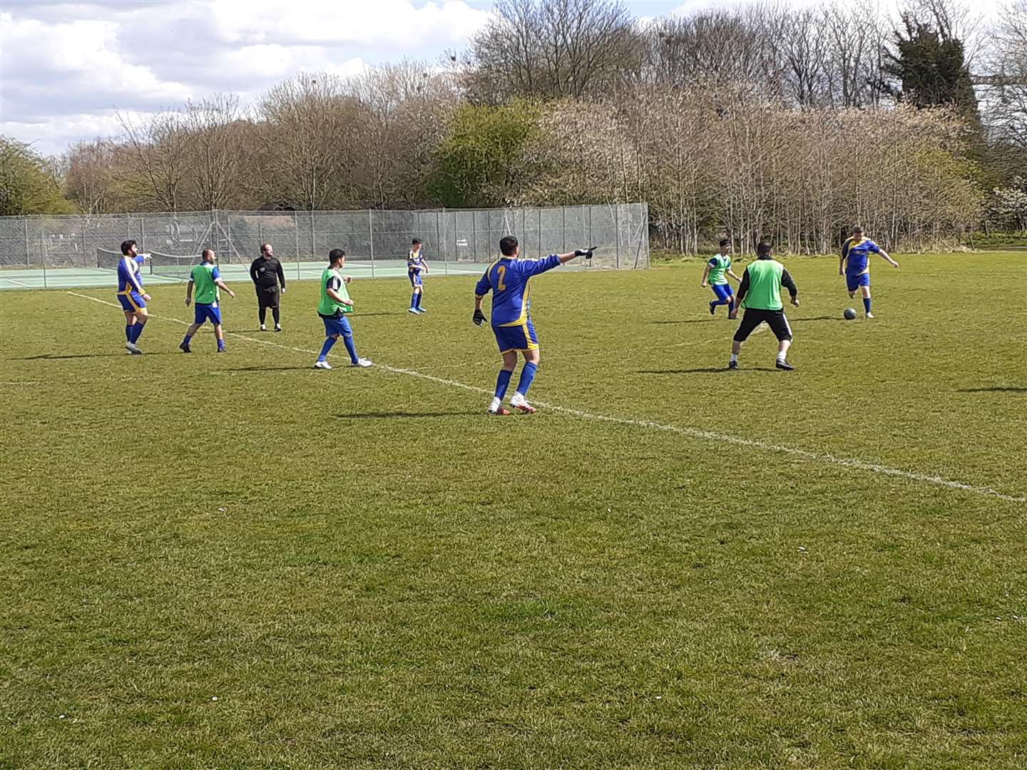 The heated contest ended 7-5 to the Pangbourne hosts