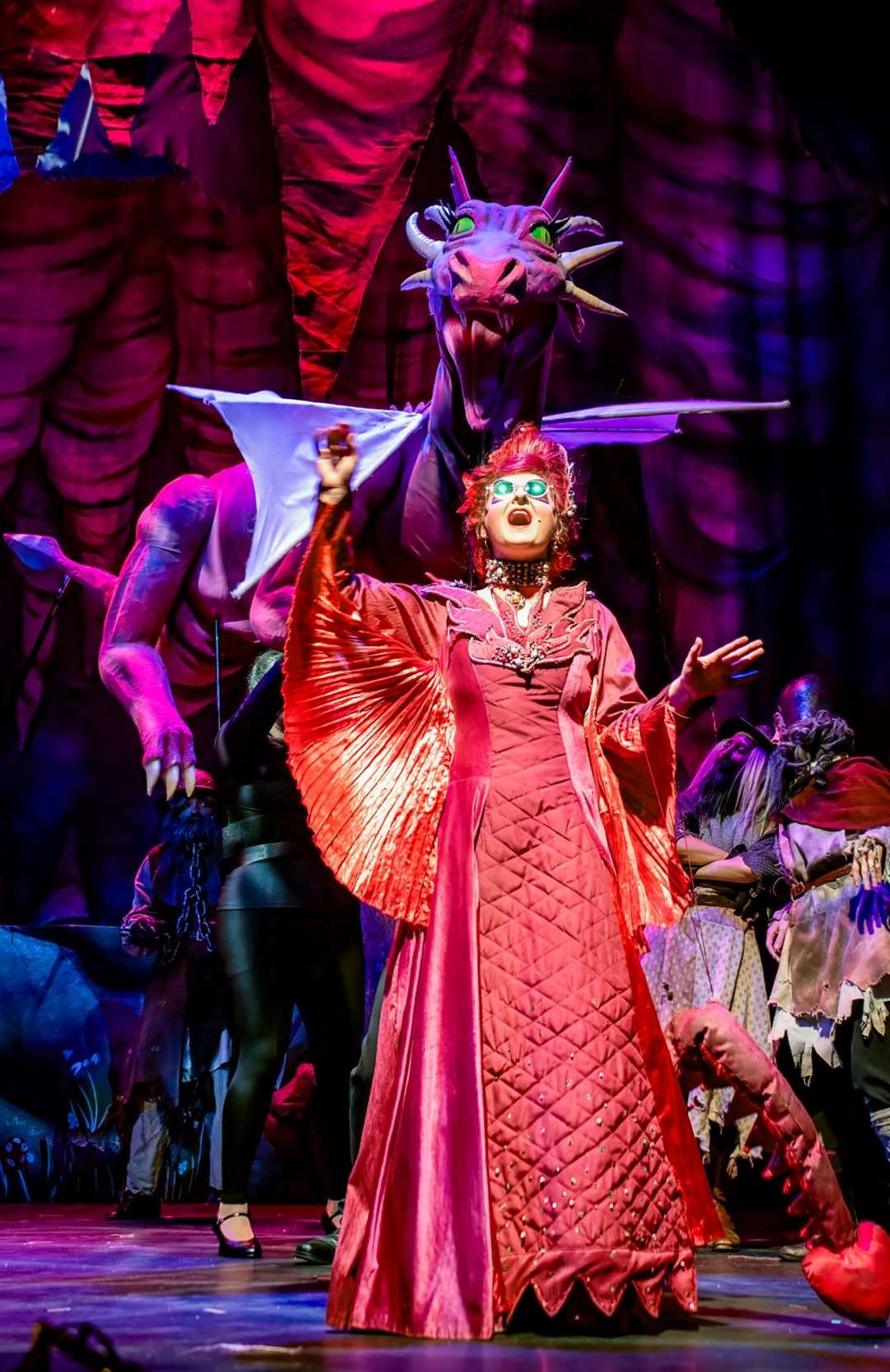 Caitlyn Maskell as The Dragon Photo Credit - Jamie Ledwith, Oddshoe Photography