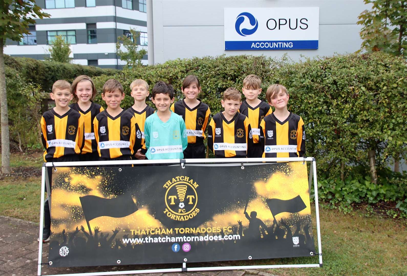 Thatcham Tornadoes U9 Lions. Credit: Karen Harrison