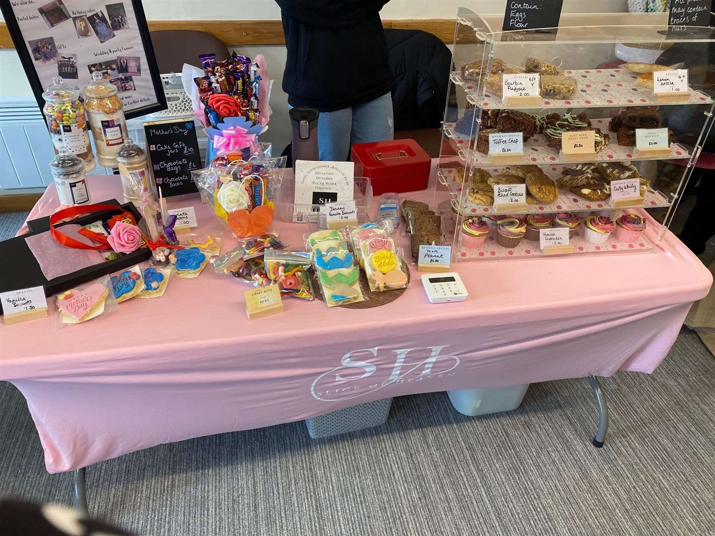 There were 30 local stalls at the fair on the day