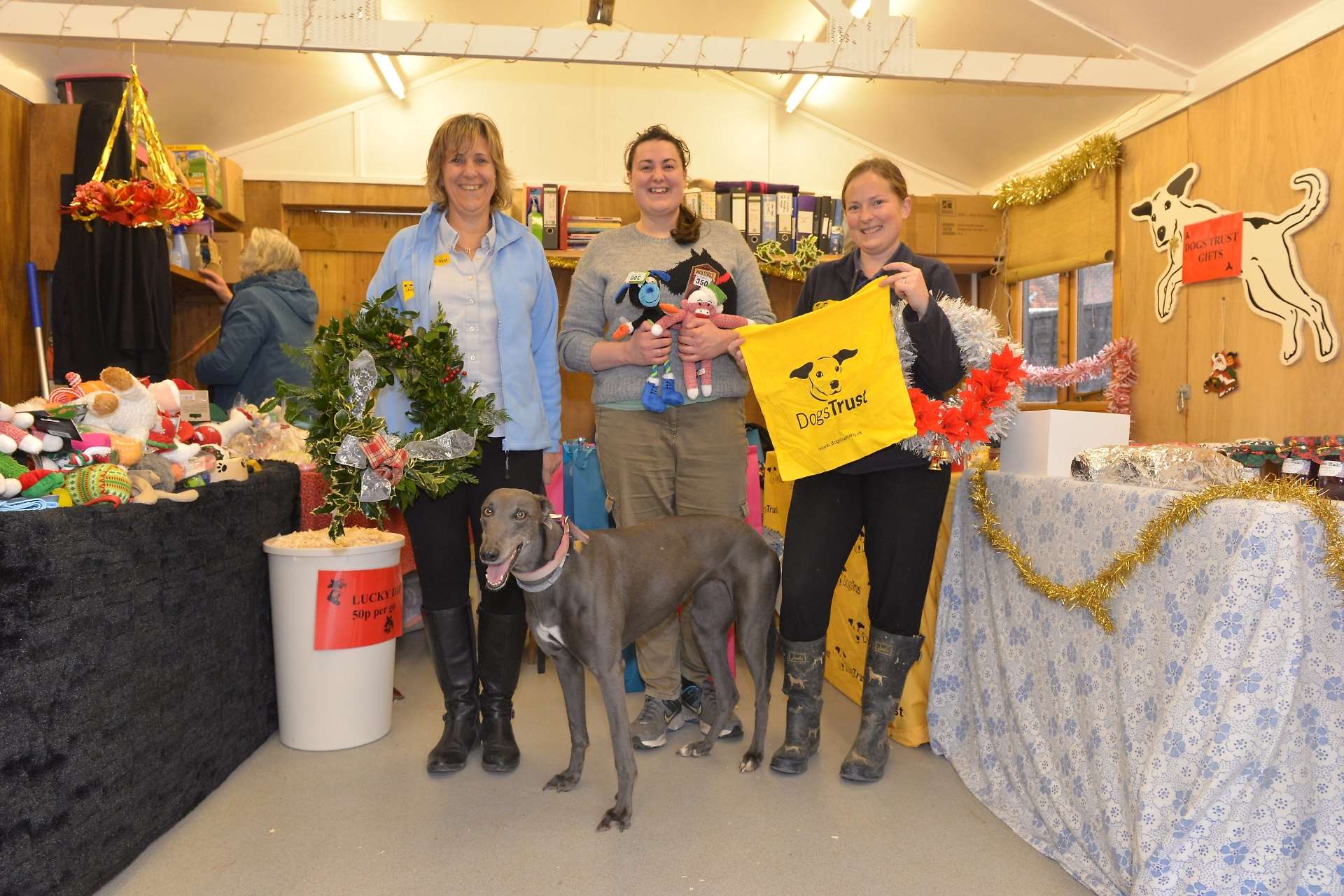 Dogs Trust Newbury Christmas fair proves huge success