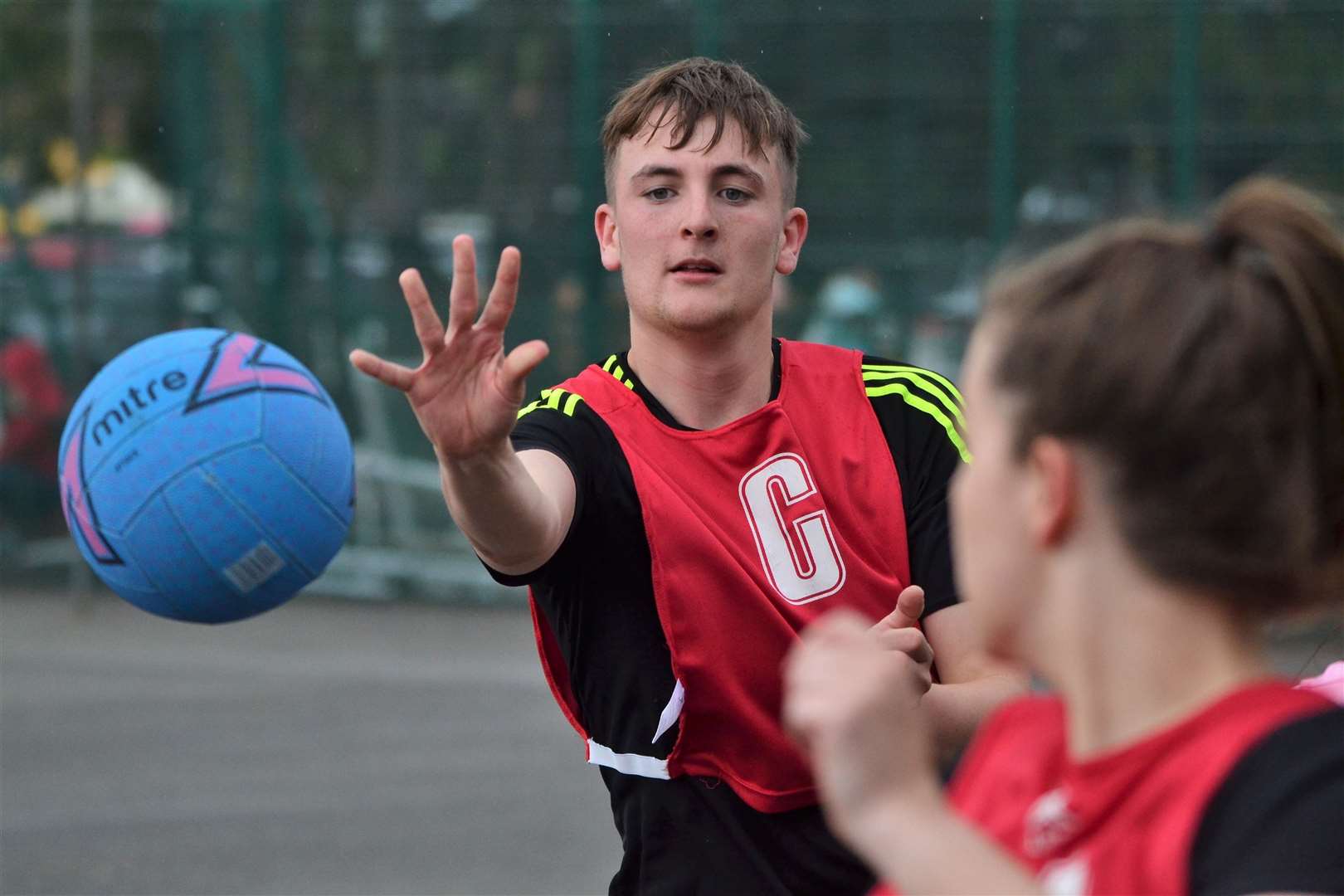 The charity netball matches at Kennet School raised money for West Berkshire Homeless and the DEC Ukraine Appeal