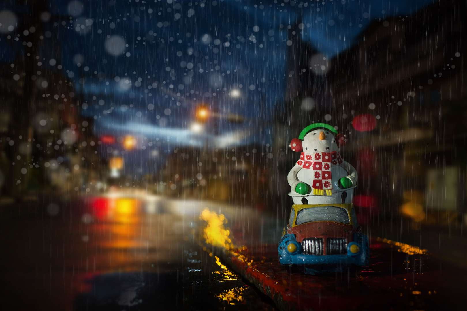 Rainy Christmas Day