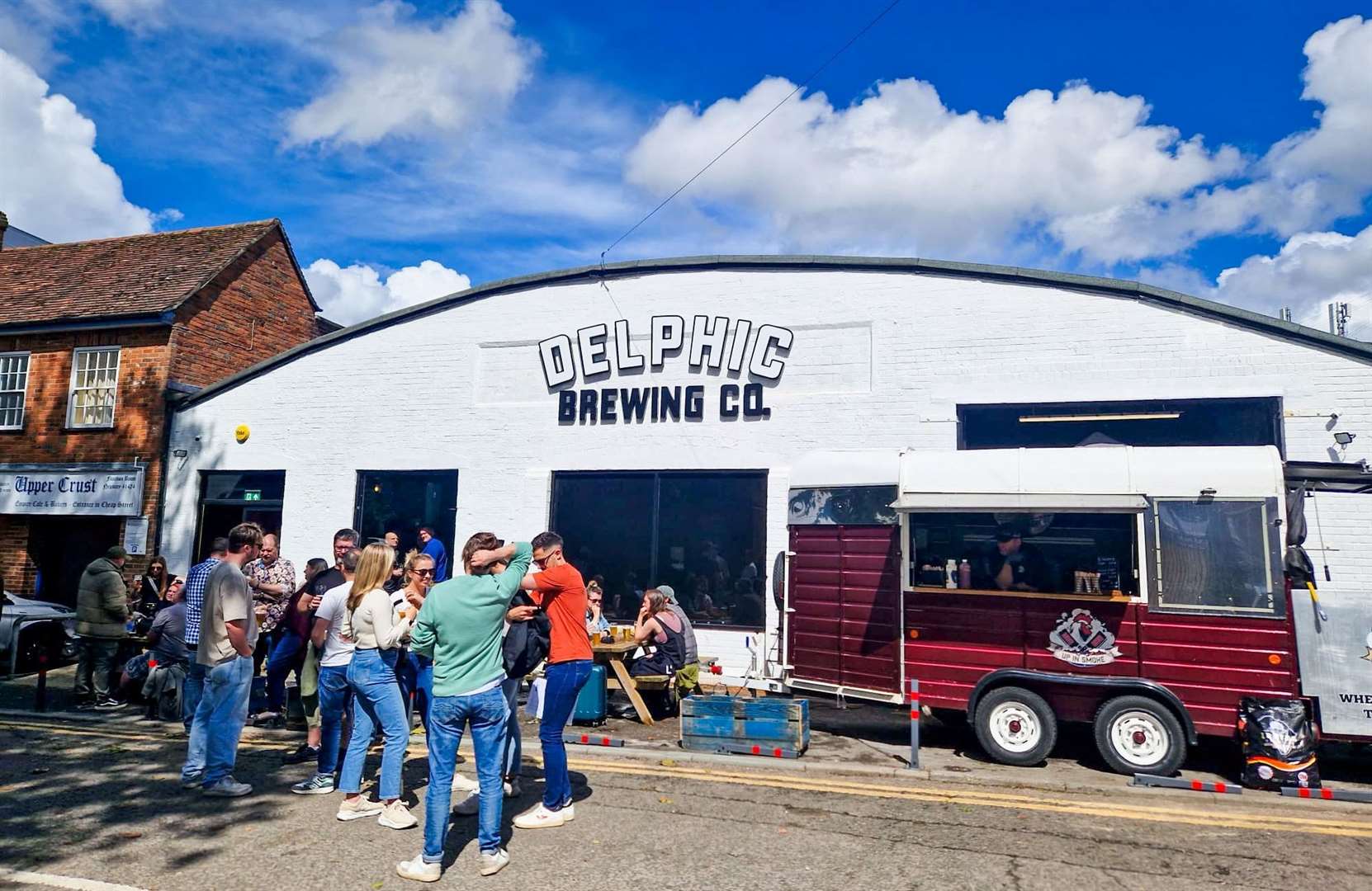 Visitors queue to sample new brews in Newbury
