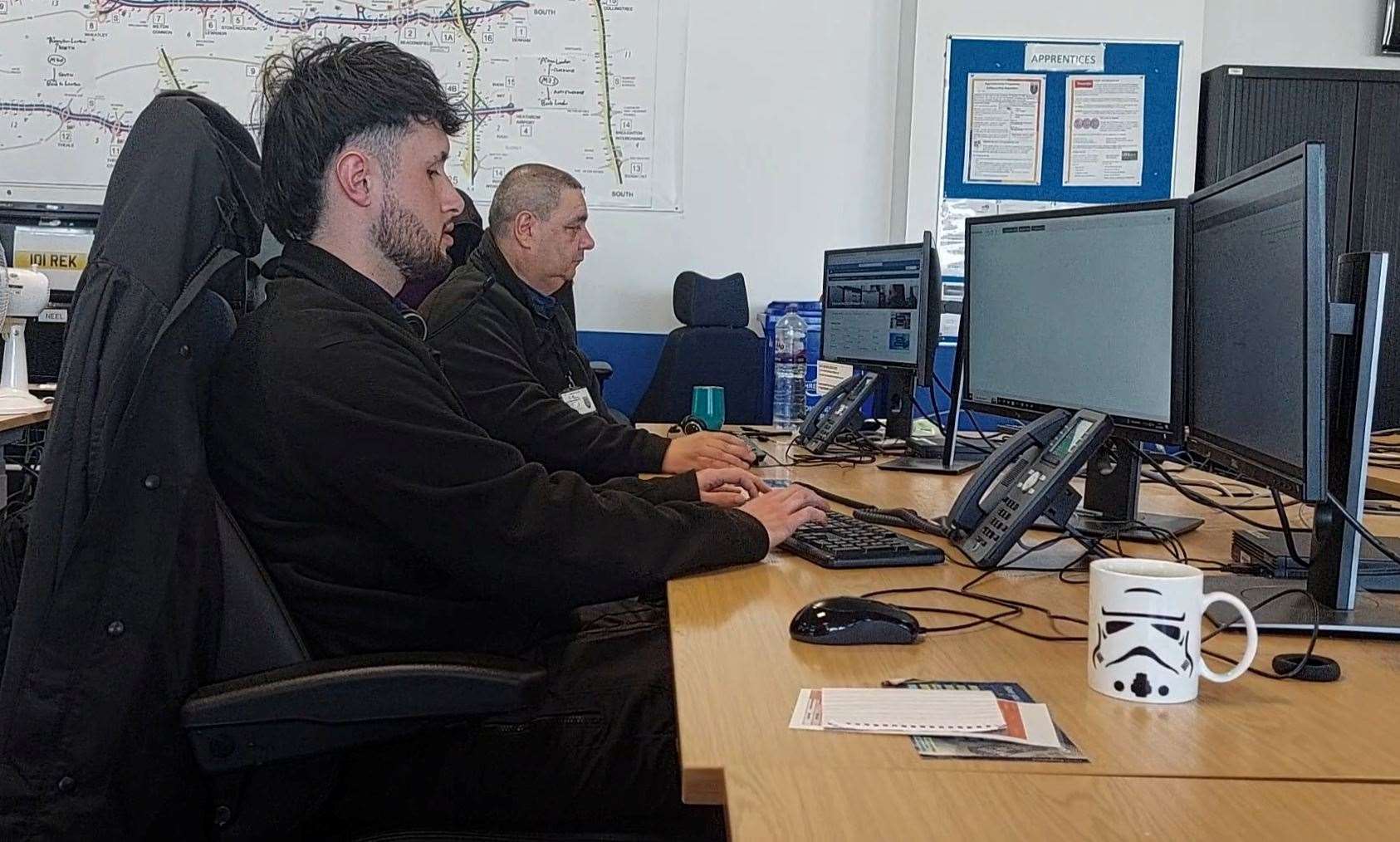 Call handler Olly
