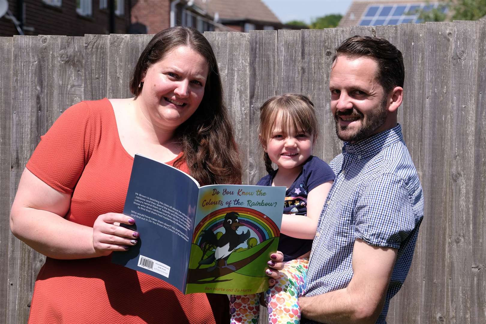 Ben and Jo Harte with daughter Isabella..Ref: 22-1321..Picture by Phil Cannings. (47769364)
