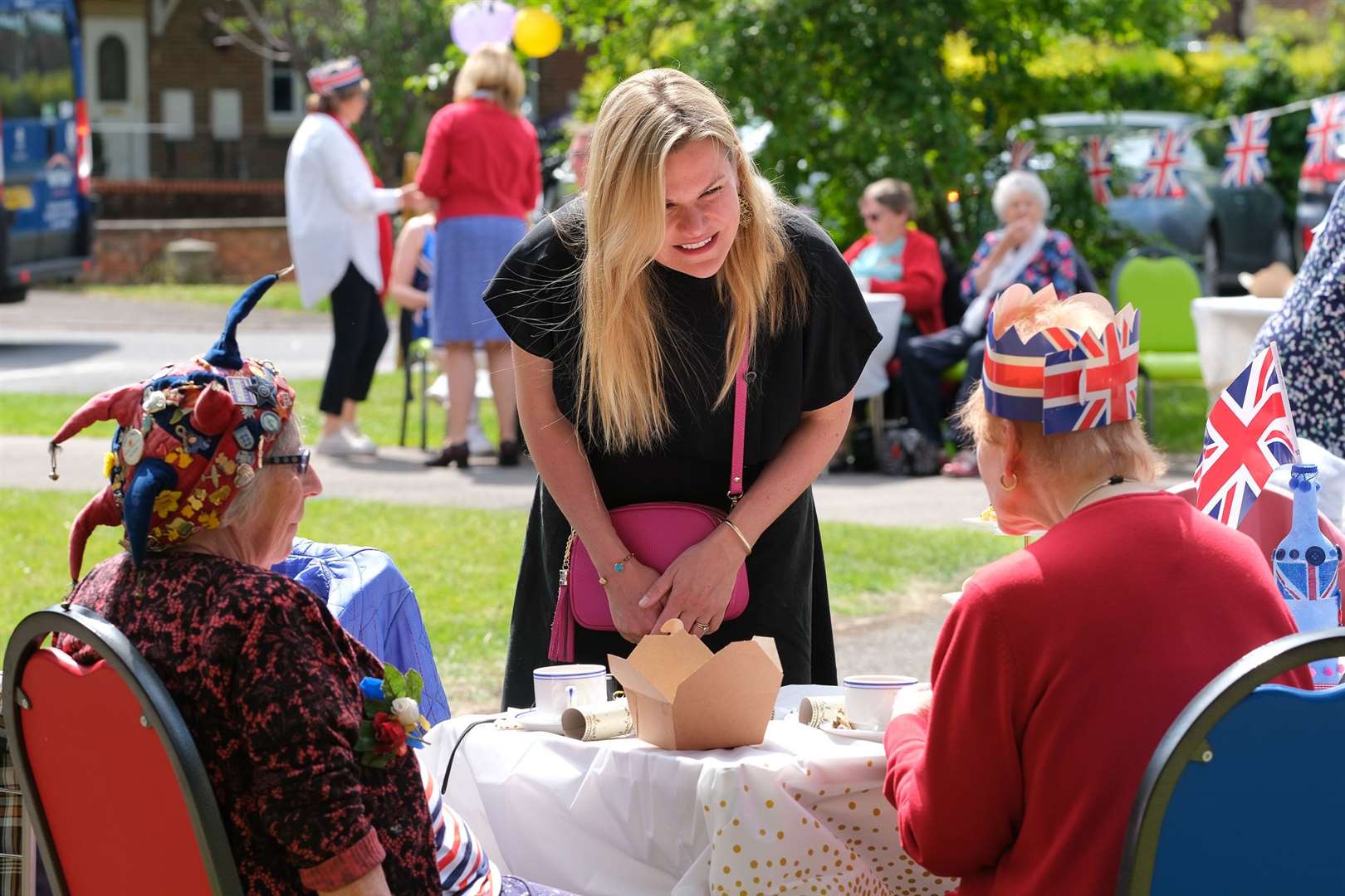 Fairclose Day Centre Jubilee Party .Laura Farris MP. (57076402)