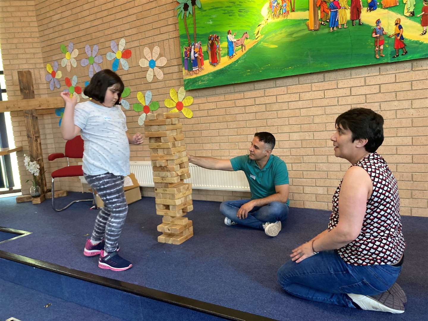 There were a variety of games on offer.  Photo by Carol Collis