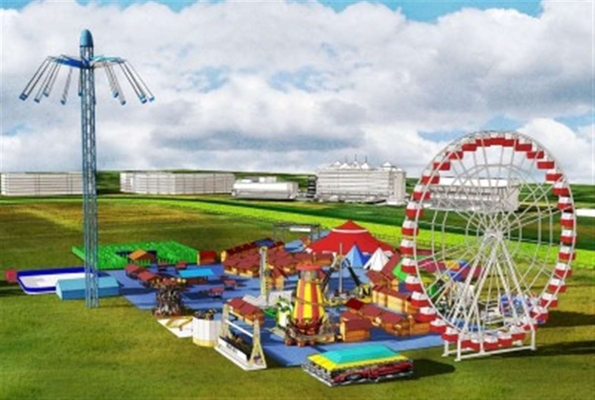 The planned funfair