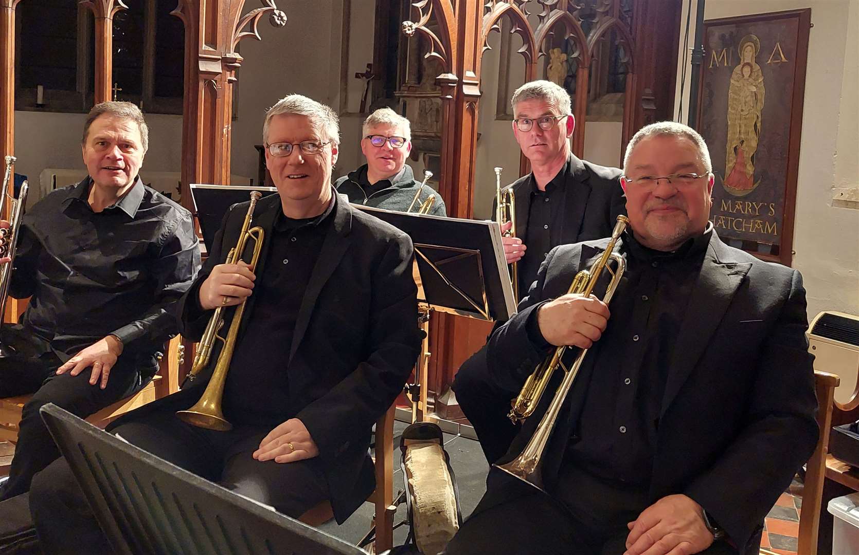 Beenham Wind Orchestra, picture Fiona Bennett