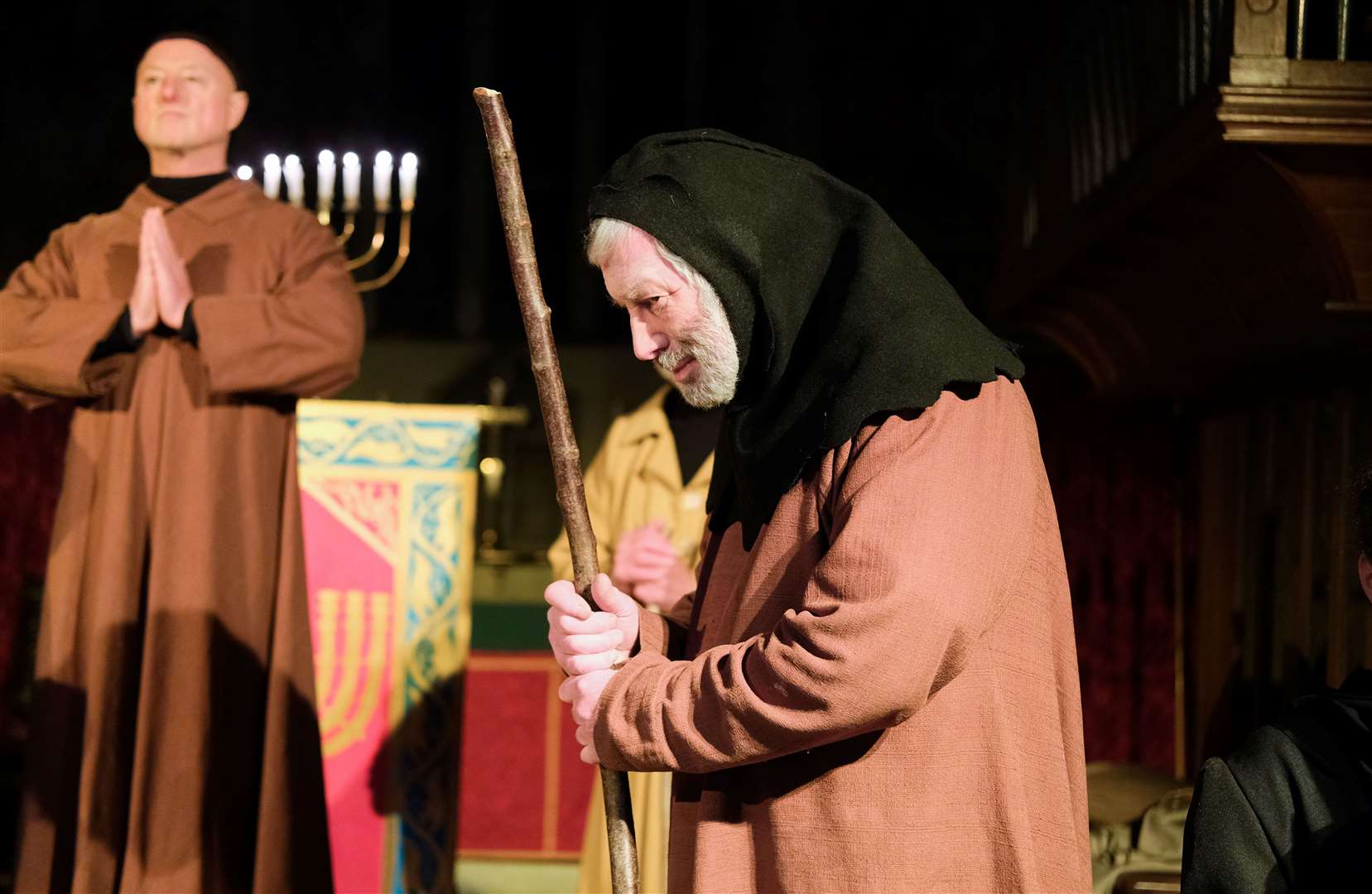 Aldermaston York Nativity Simeon, David Shirt