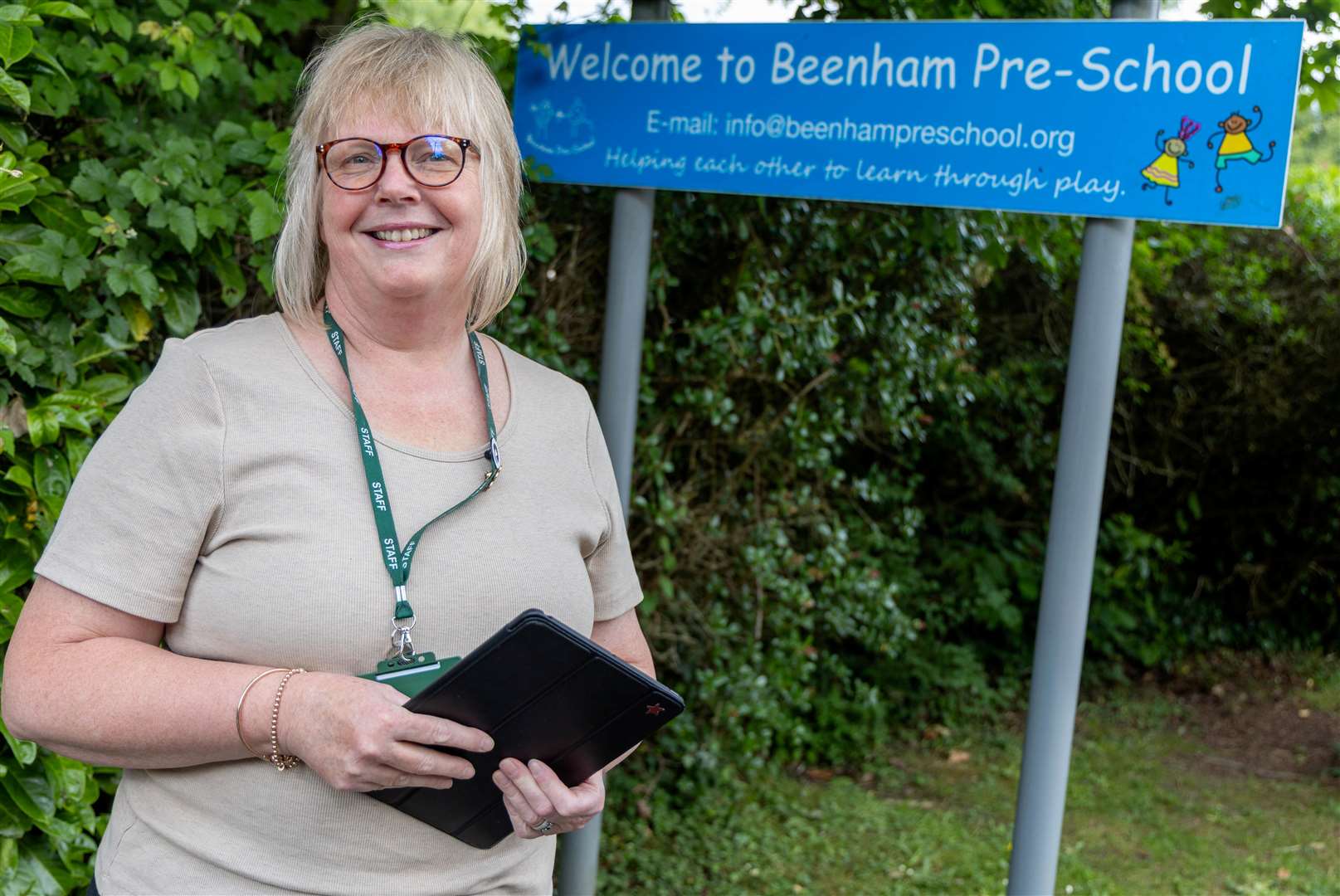 Paula at Beenham Pre School