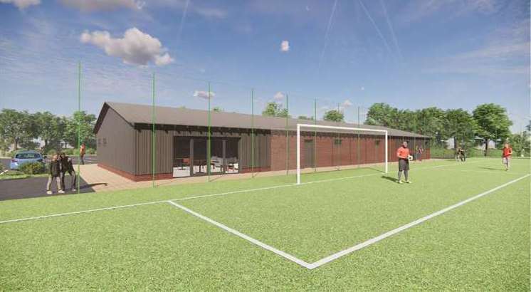 The proposed Sports Hub at Monks Lane