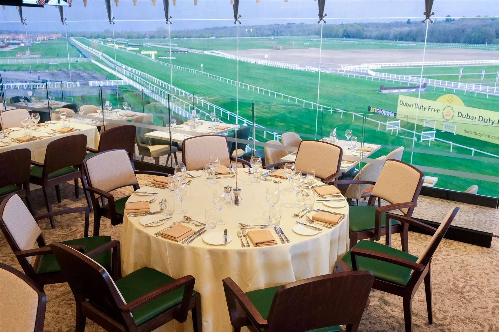 Hennessy restaurant at Newbury Racecourse