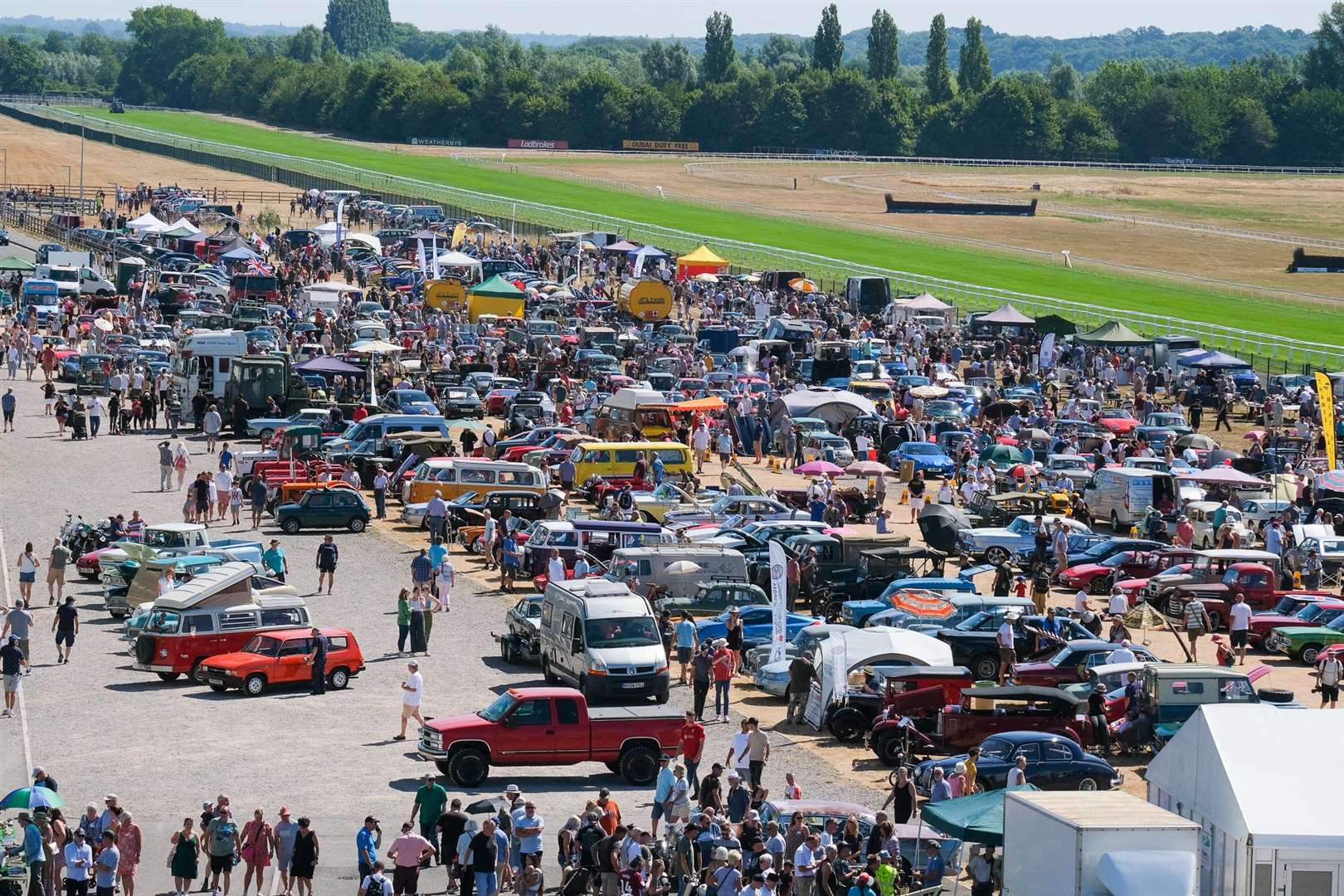 West Berkshire Classic Car show at Newbury Racecourse (58686572)