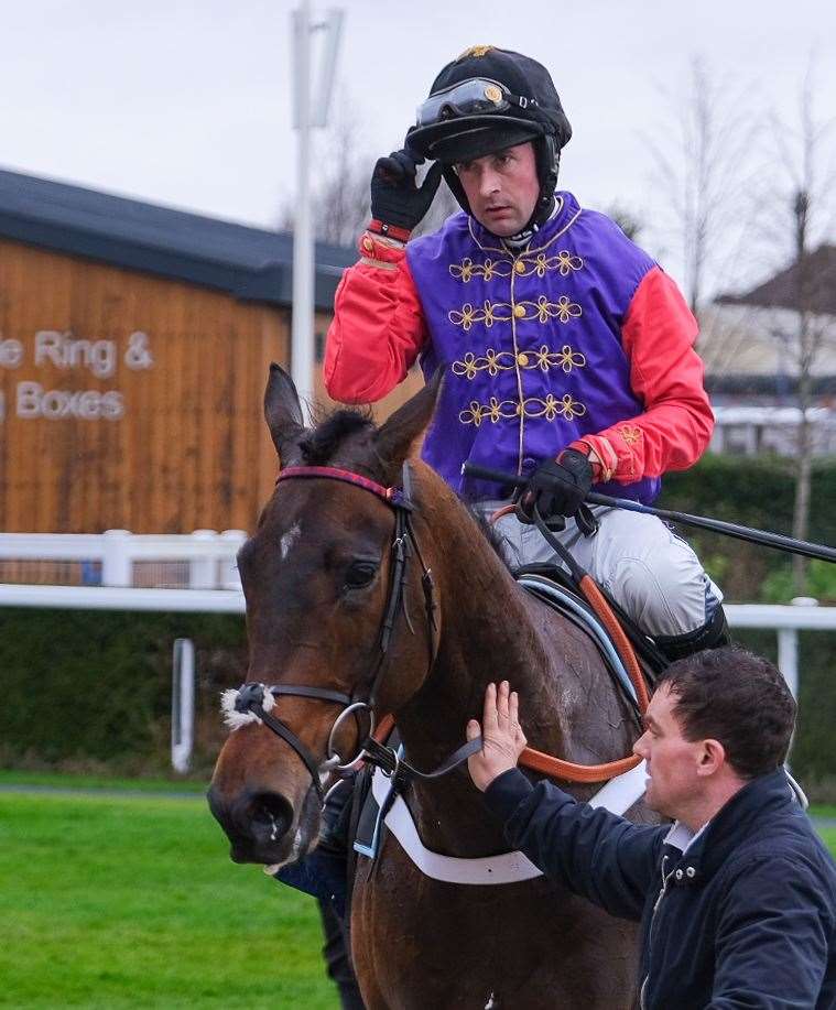 Both de Boinville and Henderson, as well as racegoers, wished Her Majesty well following her positive result.