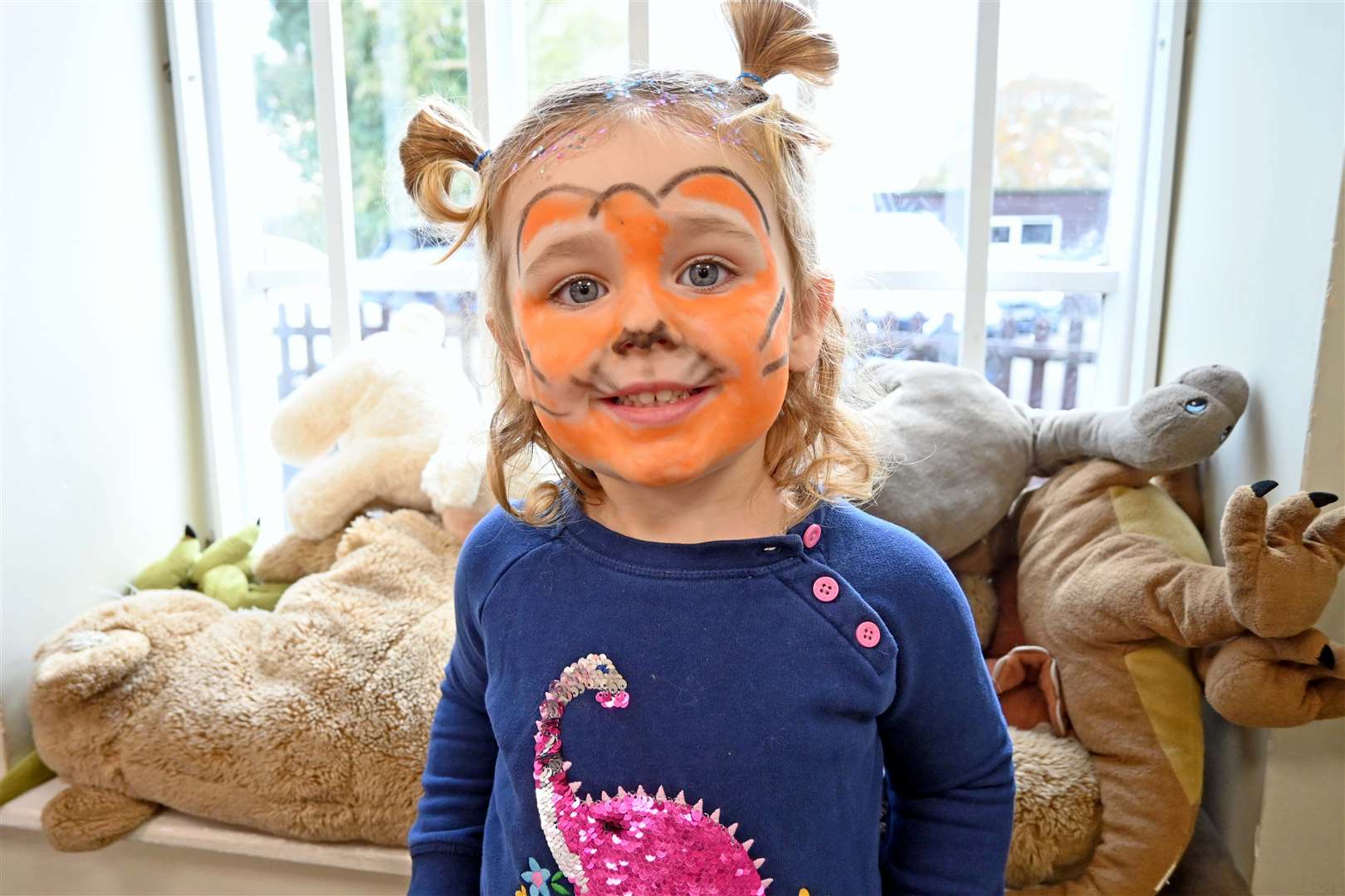 One smiling face at the nursery