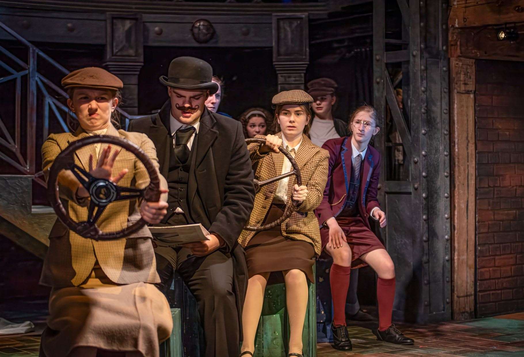 Watermill Youth Ensemble Emil and the Detectives pic: Jamie Ledwith
