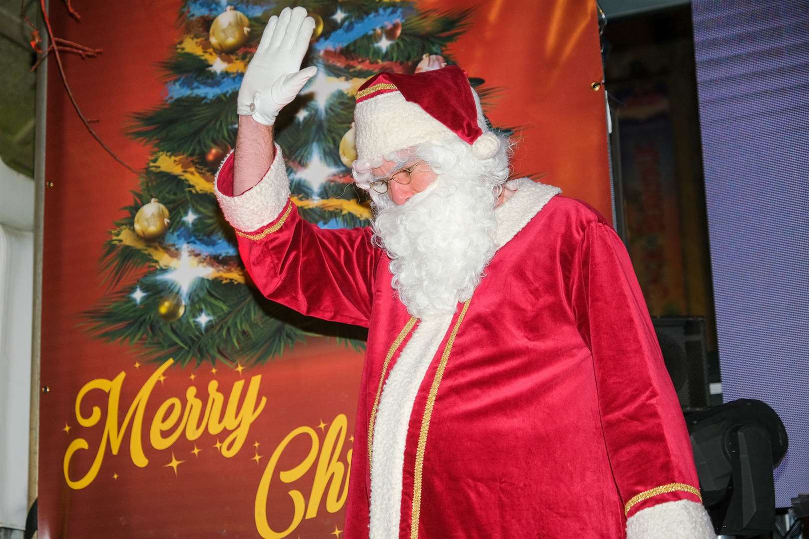 Santa came to town