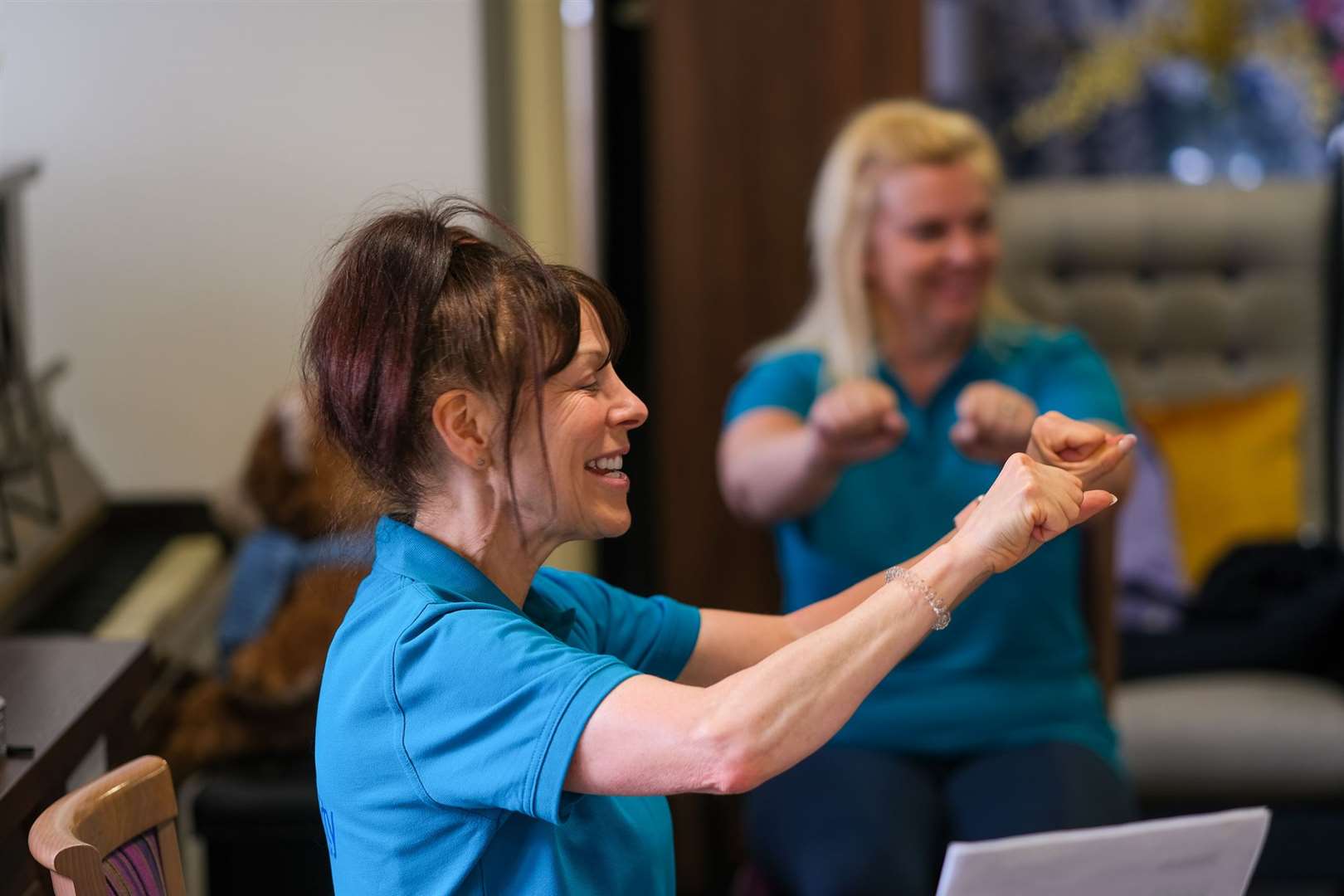 Julie Bolter and Debbie Medlin from MOVEability