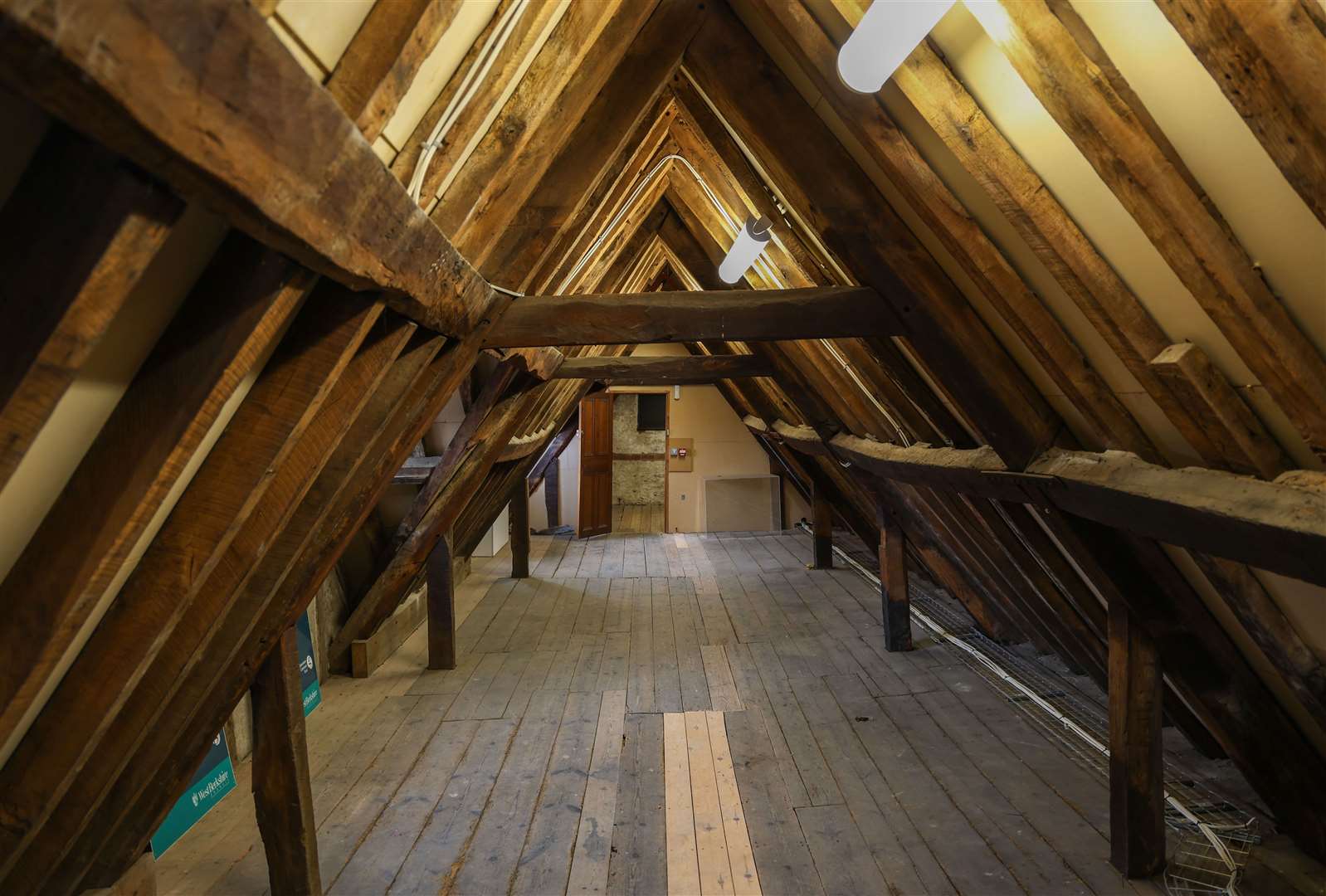 The museum's attic floor