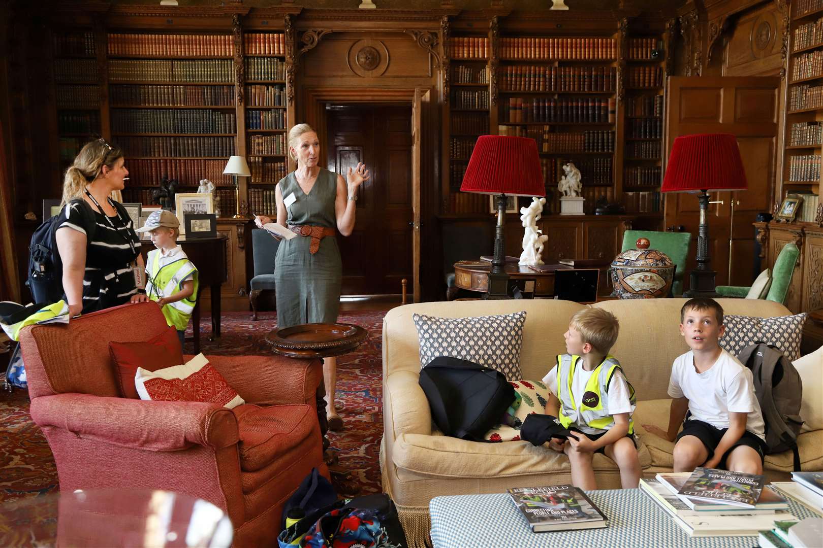 Inside Englefield House