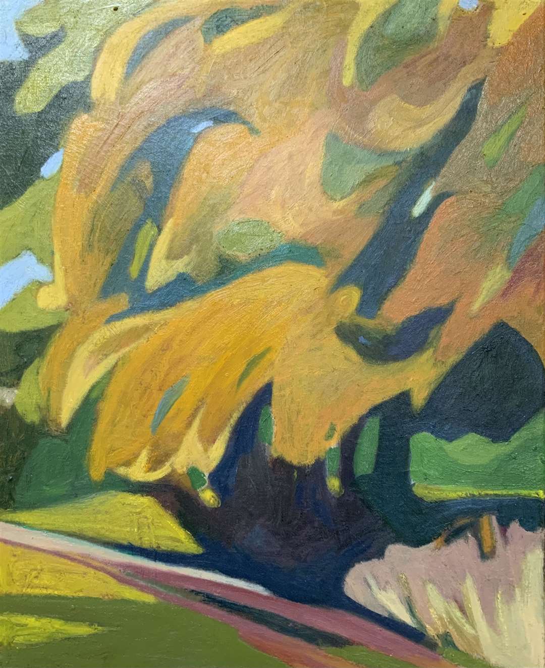 Autumn Oak, Frank Knott