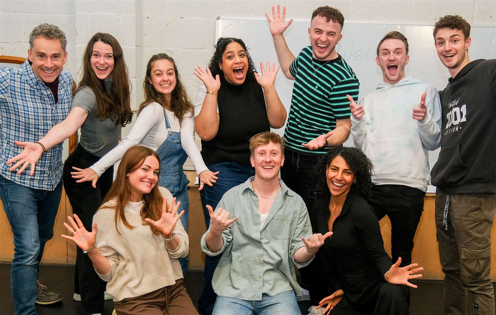 First day of rehearsals for this years Panto at Newbury Corn Exchange