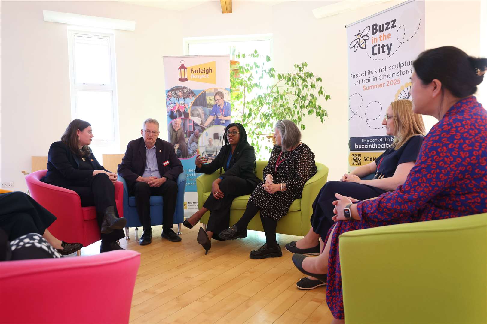 Kemi Badenoch said hospices need more resources (Chris Radburn/PA)
