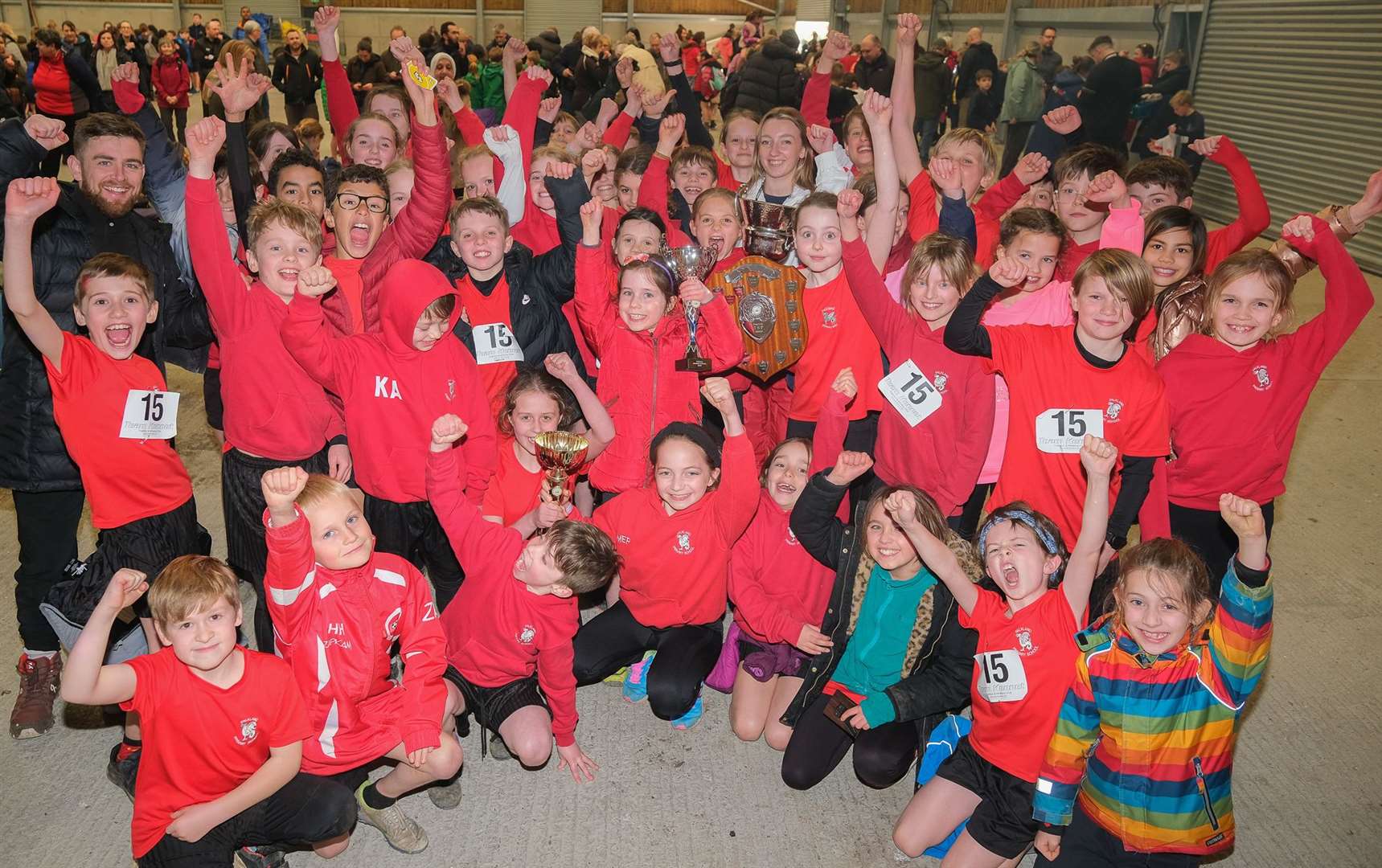 Falkland School celebrate