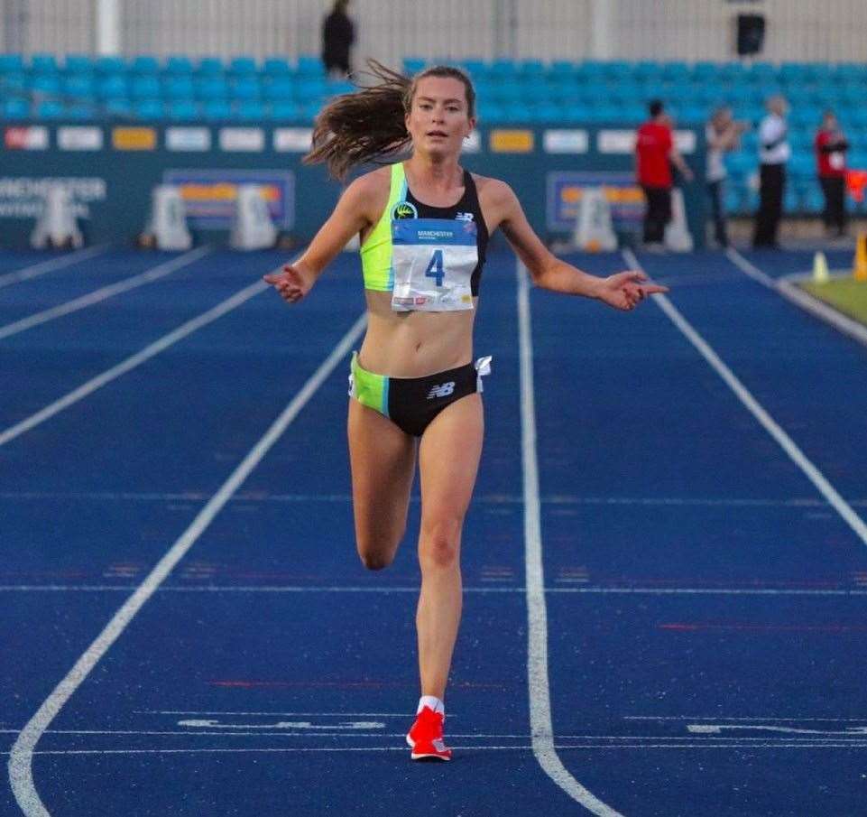 Izzy Fry clinches victory in Manchester. Picture: James Rhodes