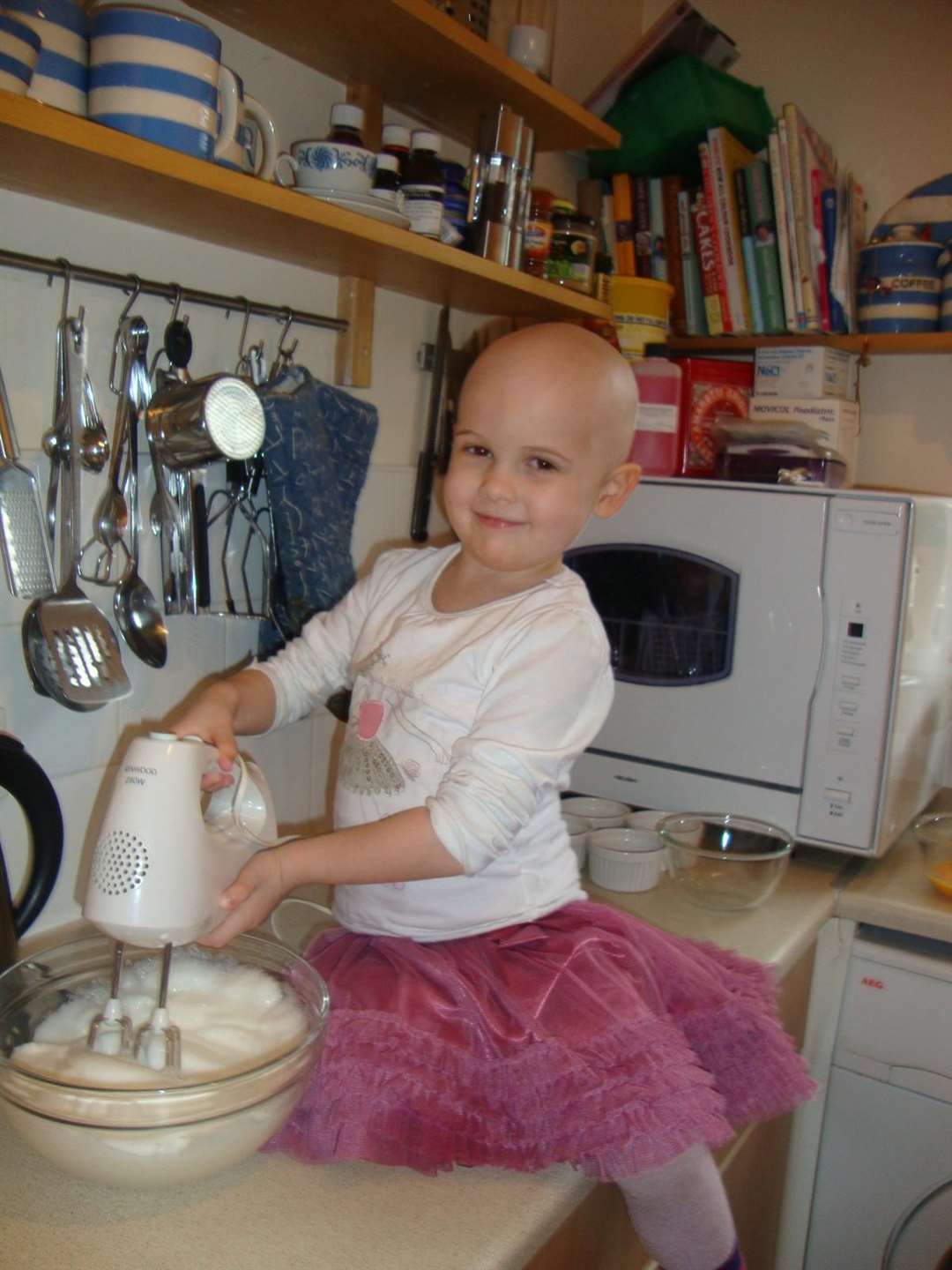 Katie Oates, who was diagnosed with acute lymphoblastic leukaemia aged three, wants kinder treatments for children with cancer (Handout/PA)