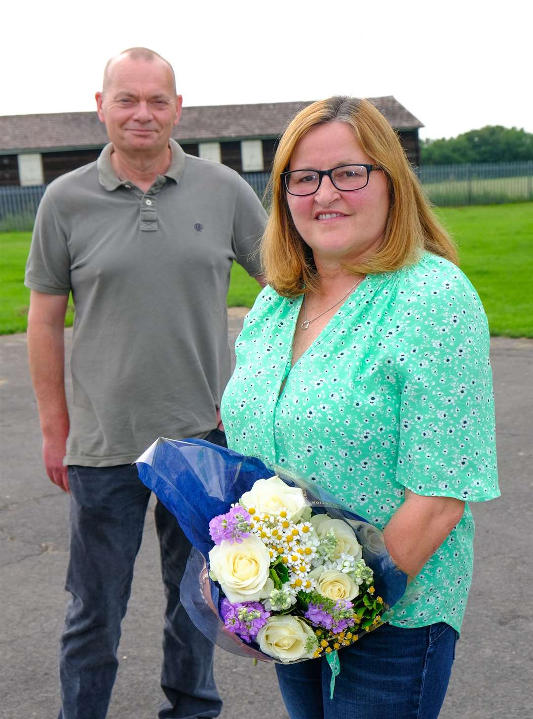 Sue Tiilen saved Stephen Seddon life after having a cardiac arrest..Ref: 27-0321... (48760857)