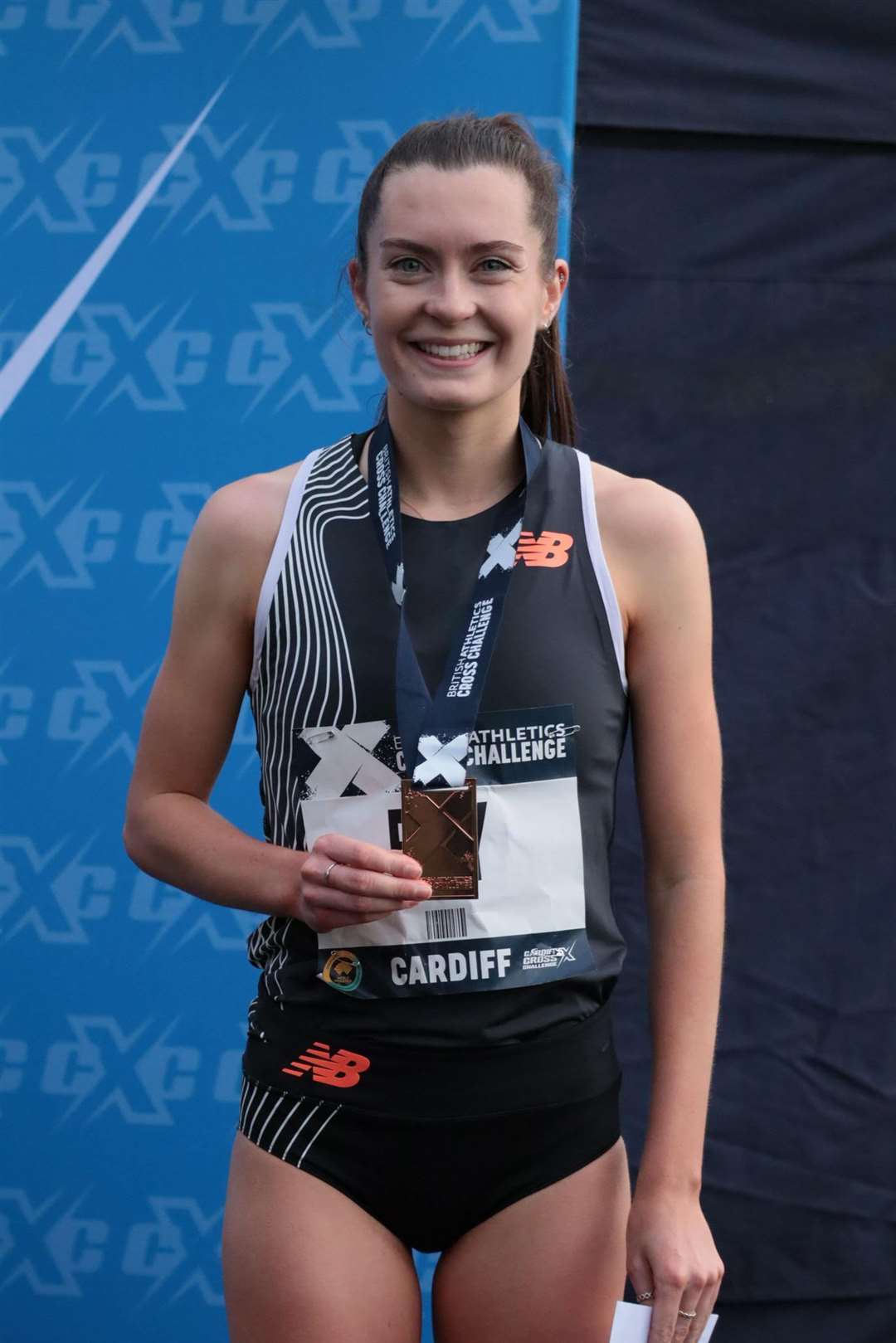 Izzy Fry was the third fastest Brit across the line