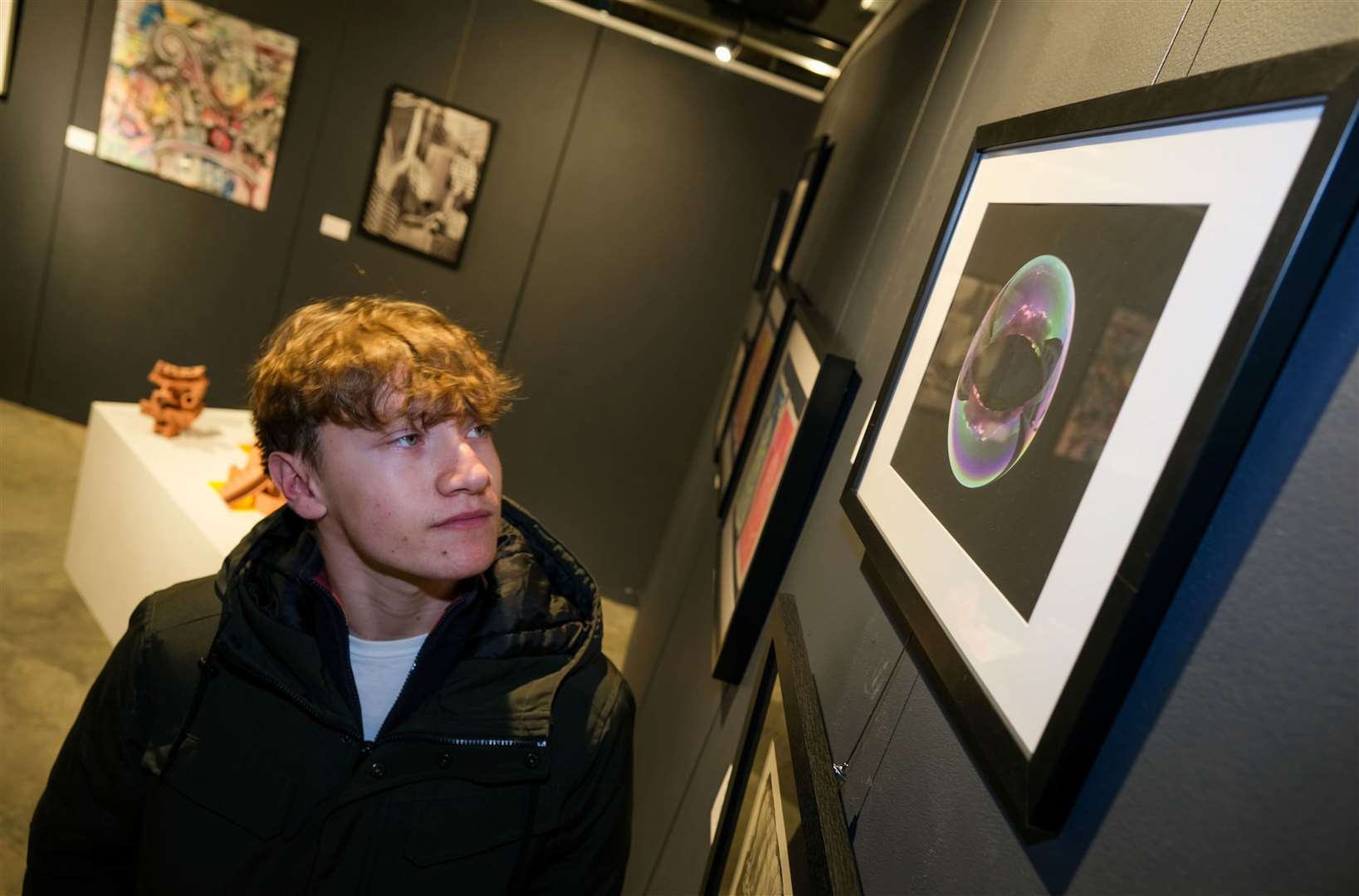 GENERATE: STUDENT ART EXHIBITION Gianni - Reflections Newbury College - HND in Graphic Desien 19