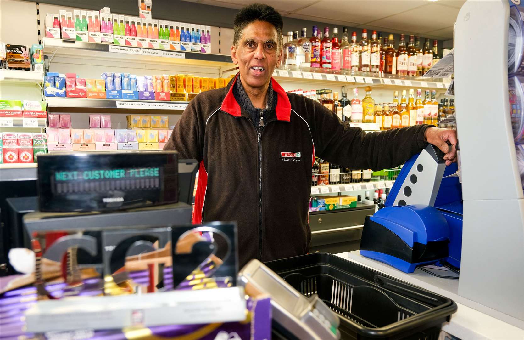 Hash has been running Peach’s Stores, in Upper Bucklebury, for 25 years