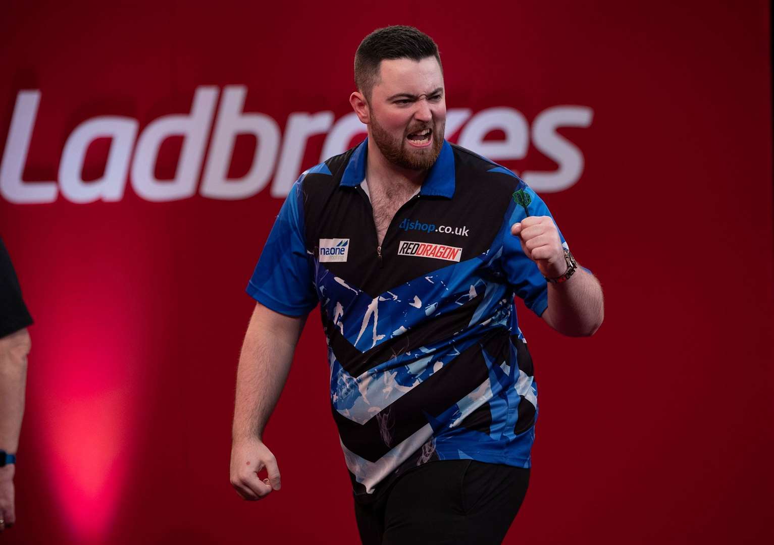Luke Humphries is aiming to climb the rankings Pic: Lawrence Lustig/PDC