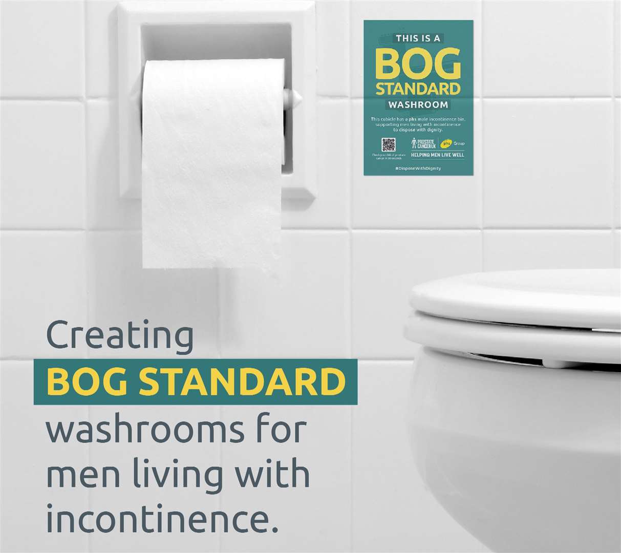 Creating Bog Standard washrooms for men living with incontinence
