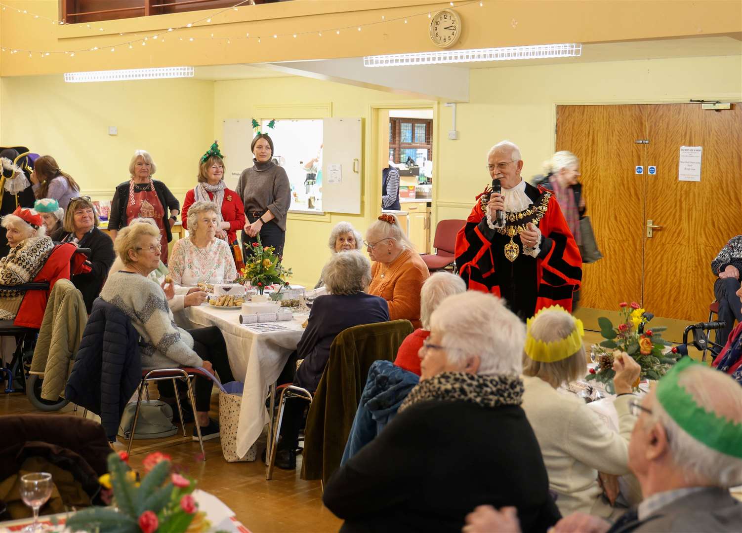 Newbury mayor’s Christmas tea party 2024