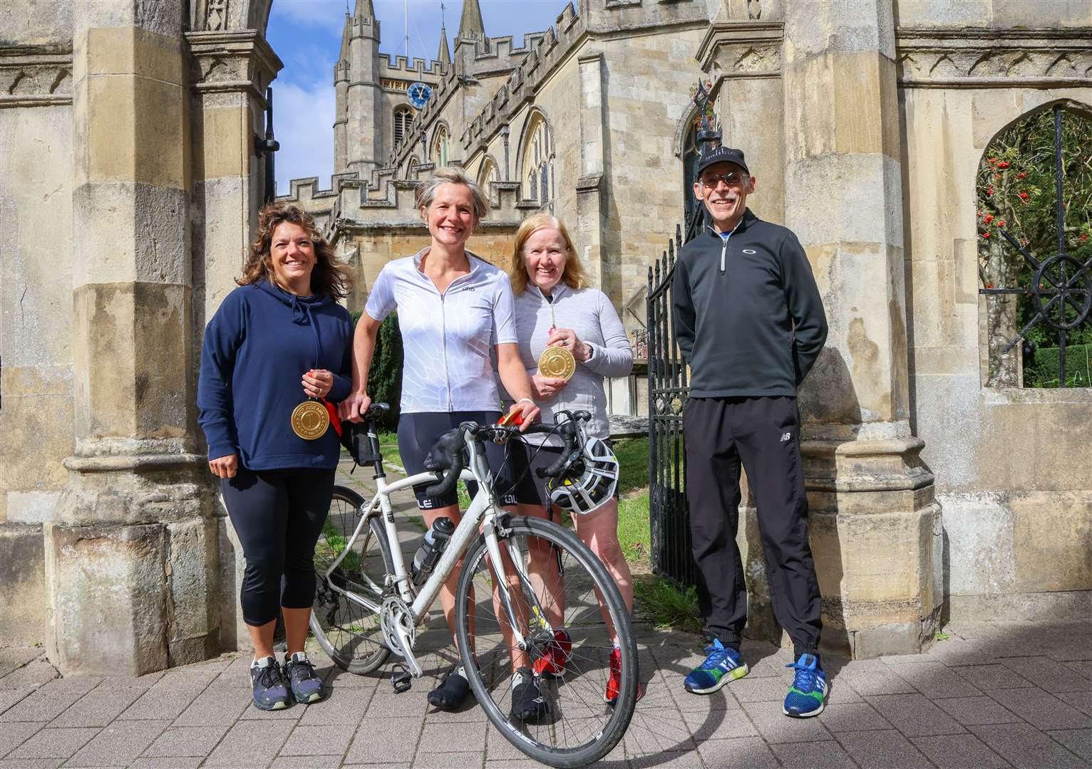 Among those taking part are members of St Nicolas Church in Newbury