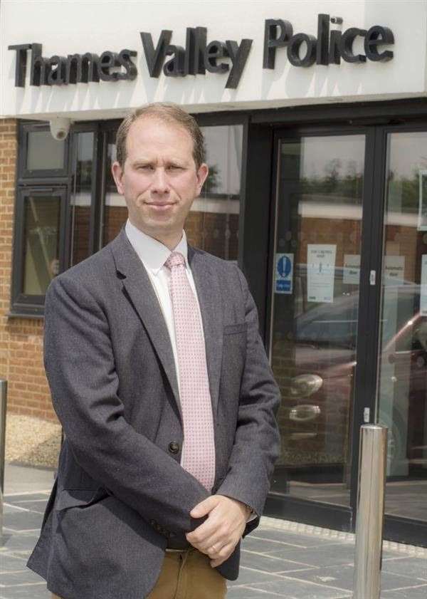 Thames Valley Police police and crime commissioner, Matthew Barber
